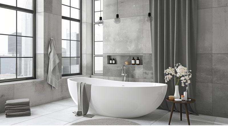 Modern Soaking Tub